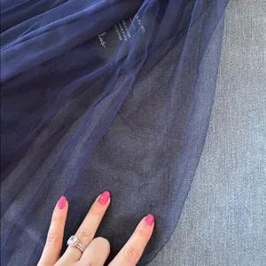 Lulus Rare Beauty Navy Blue Tulle Backless Maxi Dress Size XS NWT Formal Sexy thumbnail 13