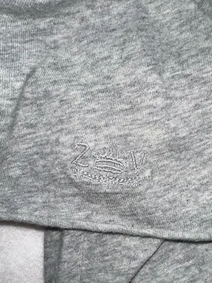 Zadig & Voltaire Gray Woman’s T-Shirt with Metallic Camo Skull Size Lg thumbnail 12