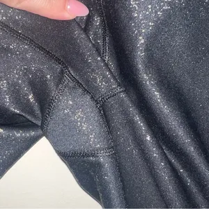 Nike Dri-FIT Gold Flecked Mesh Panel‎ Leggings Size M thumbnail 6