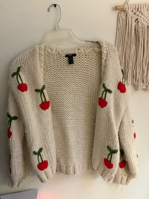 Forever 21 Crochet Jacket thumbnail 1