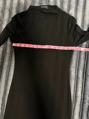 naked wardrobe Black Long Sleeve Bodycon Mini Dress thumbnail 7