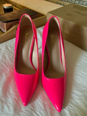 Elisabet Tang Heels Pink Size 7 thumbnail 4