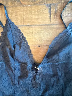 VICTORIAS SECRET‎ Stretch Lace Tank Chemise thumbnail 2