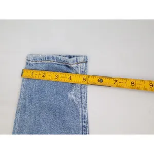 AGOLDE Nico High Rise Slim Fit Jeans Blue Women 24 Button Fly Denim Stretch‎ USA thumbnail 12