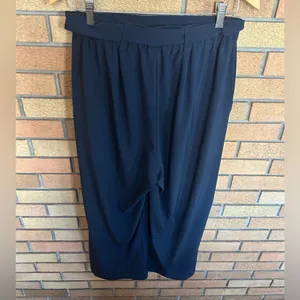 Helly Hansen Wide Leg Flowy Siren Culotte Pants Navy Blue Size Medium 34076-597 thumbnail 3