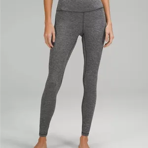 Lululemon Athletica Gray High-Waisted Leggings thumbnail 2