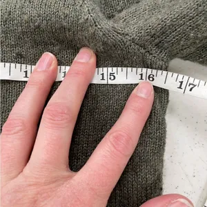 Madewell Olive Green Wool Rolled Mock Neck Pullover Sweater Womens XXS Winter thumbnail 10