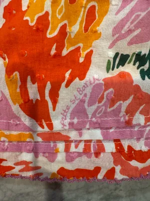 Poupette St Barth Aurora Floral Cotton Minidress thumbnail 3