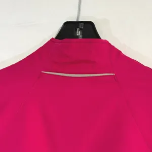 Y2K Adidas Womens Fuchsia Pink Full Zip‎ Windbreaker Track Jacket Size Medium thumbnail 6