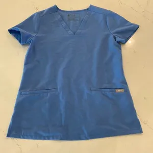 Figs Casma Three-Pocket Scrub Top‎ Blue Size XXS thumbnail 1
