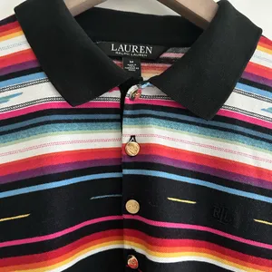 Lauren Ralph Lauren Western Polo Shirt Black Pink Size M thumbnail 2