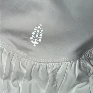NWOT Free People x FP Movement Swing Of Things Skort White X Small thumbnail 8