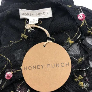 Honey Punch Sheer Floral Bodysuit thumbnail 5