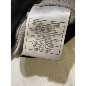 Nike Fit Dry Black Athletic Running Shorts Womens Large L Mesh Lined Swoosh thumbnail 4