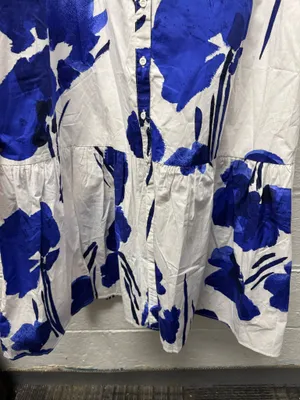 NWT Sugar Lips Neli Floral Charlotte Button Midi Dress thumbnail 3