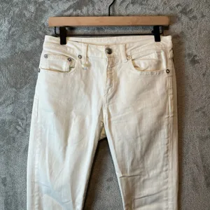 R13 Allison Skinny‎ Jeans Garret White Size 28 Distressed thumbnail 2