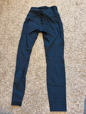 Lululemon Navy Blue Leggings thumbnail 3