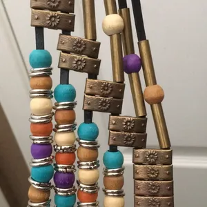 FINAL MARKDOWN Beaded Leather Belt thumbnail 6
