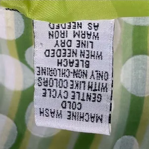 Amanda Lane‎ Retro Lime Green Polka Dot Summer Dress Size 10 thumbnail 10