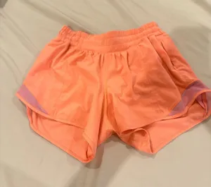 Lululemon Coral 4” Hotty Hot low rise thumbnail 1