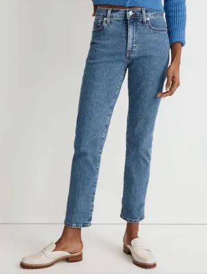 Madewell The Perfect Vintage Jean‎ Women's Sz 24 High Rise Raw Hem Denim thumbnail 1