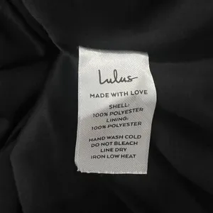 Lulus Glitter Metallic V-Neck Mini Dress Purple Sparkly Party Glam Size M thumbnail 6