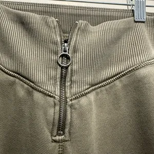 Aerie Olive Green Track Pants thumbnail 2