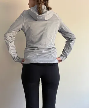 The North Face Grey Essential Zip Up Sweatshirt thumbnail 6