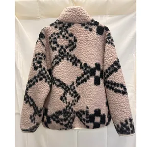 URBAN OUTFITTERS Laura Storm Fleece‎ Zip Pocket Long Sleeve Sherpa Jacket Med thumbnail 3