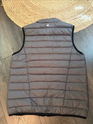 Fabletics Taupe Quilted Puffer Vest thumbnail 4