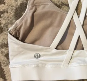 Lululemon Energy Sports Bra 6 White thumbnail 4