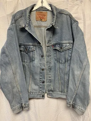 Levi's 70507 Light Wash Denim Trucker Jean Jacket Classic 90s 100% Cotton Medium thumbnail 1