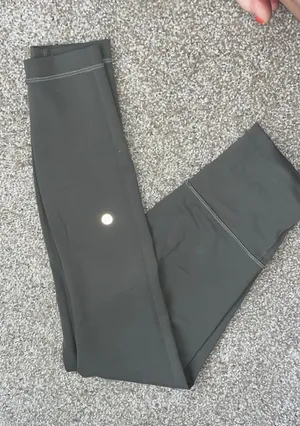 Lululemon Army Green Leggings 4 thumbnail 1