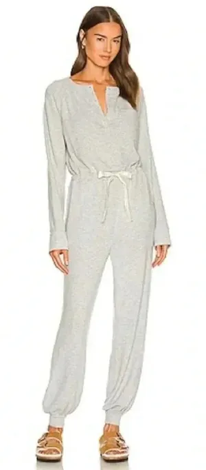 Revolve Privacy Please Simone Jumpsuit in Heather Gray sz‎ M thumbnail 1