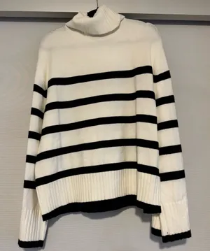 Striped Turtleneck sweater thumbnail 1