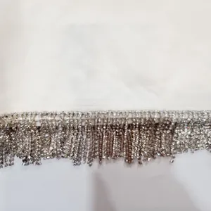 Superdown Madison Rhinestone Tank in White XS thumbnail 4