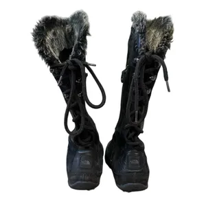 The North Face Janey Black Suede Waterproof Snow Winter Boots Primaloft Womens 8 thumbnail 8