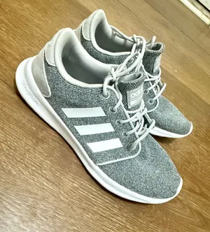 Adidas Cloudfoam Grey Athletic Running Shoes Womens Size 7 thumbnail 1