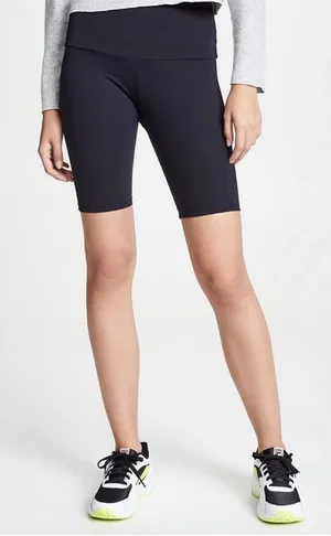 Onzie High Rise Black 8” Bike Shorts Small / Medium thumbnail 1