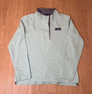 VTG 90s -L.L.Bean Women's Pullover Sweatshirt Light Blue thumbnail 1