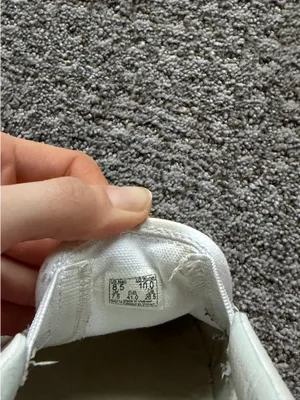 White Vans Slip-On Women’s 10 thumbnail 2