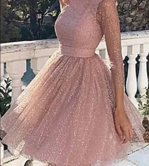 Prom Dress Women’s Swing Dress Short Mini Dress thumbnail 1