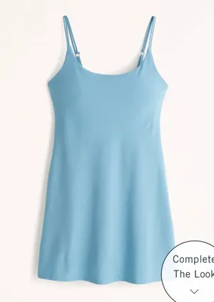 Abercrombie Traveler Dress Blue thumbnail 1