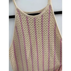 Mable Crochet Maxi NWT size medium Pink thumbnail 6