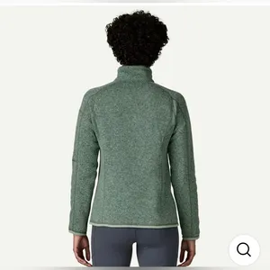 Patagonia Women's Better Sweater 1/4 Zip: Ellwood Green thumbnail 2
