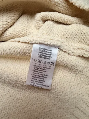 Natura Cream Chenille Knit Sweater Womens S Oversized Crewneck Pullover thumbnail 5
