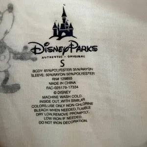 Disney Parks D Signature Raglan Baseball Tee Mickey Mouse Top Size Small thumbnail 3