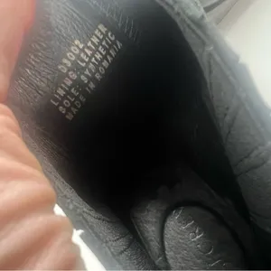 J. Crew black Chelsea boots leather sz‎ 7 thumbnail 7