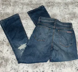 Hudson Jeans 🆕 NWOT | High Rise Distressed Flare thumbnail 7