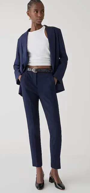 J.Crew Pants Women’s Navy size 8 thumbnail 1